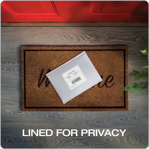 Quality Park 6 x 9 White Bubble Mailers - Water Resistant Padded Envelopes, Self Seal, 50 Pack