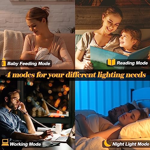 Arch Floor Lamps with Remote - Dimmable Floor Lamp 70¡±, Black Tall Lamp with 360¡Æ Adjustable Hanging Metal Shade, Arc Lamps Floor Standing with 9W Bulb, Over Couch Lamps for Living Room, Foot Switch