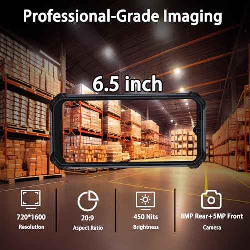 SH6 Handheld Terminal, Windows 11 Pro, Intel N100, 8GB+256GB, 6.5" Rugged Data Terminal PDA, 4G LTE/GPS/WiFi 6/BT 5.2, 5000mAh Battery (SH6)