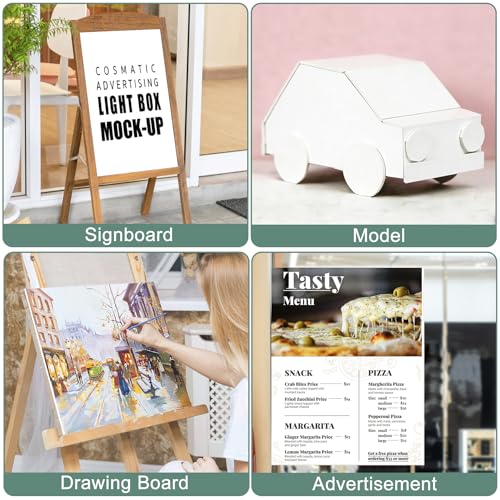 MYFAMIREA 12 Pack White Foam Boards 24x36 Inches - Acid-Free Craft & Presentation Sheets