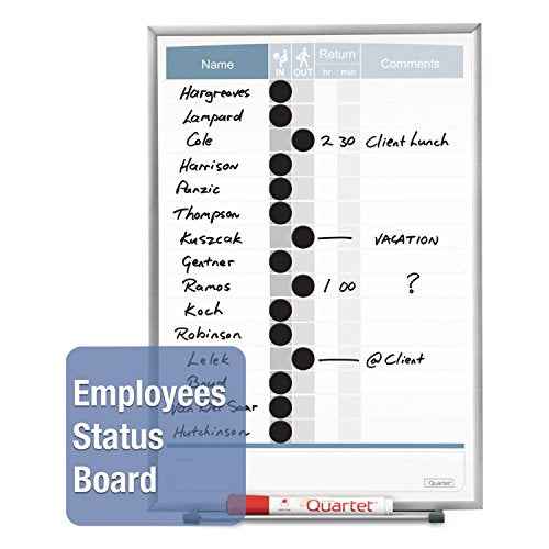 Quartet Matrix Modular Magnetic Whiteboard, 16" x 16", Includes Tray and Marker, Silver Aluminum Frame (M1616)