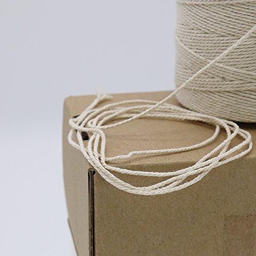 Tenn Well 656 ft 1mm 3-Ply Cooking Twine - Food Safe Cotton String