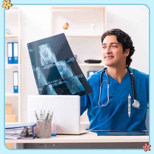 12 Pcs X-Ray Technologist Week Ballpoint Gift National Radiologic Technology Week Appreciation Pens for Radiologic Technologist Technician Employee Coworker Office Supplies