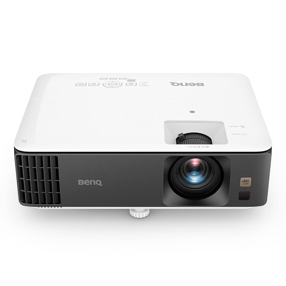 BenQ TK700 | 4K Gaming Projector w/ HDMI 2.0 | 16ms lag time @ 4K w/ Enhanced Black Details | 3200 Lumens | Dolby Atmos 5W Chamber Speaker | Auto Keystone correction 3D | PS5 Xbox Series X