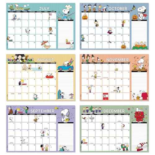 Current 2026-2027 PEANUTS Desk Calendar Pad, 11-Inch x 16-1/4-Inch Size, Large 24-Month Bookstore-Quality Calendars for Kitchen & Office