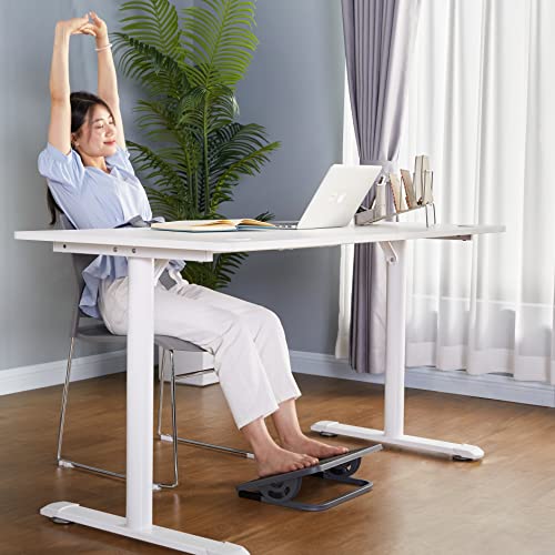 Eureka Ergonomic Compact Foot Rest with 0-20° Tilt, Massage Surface, Under-Desk Office Footrest