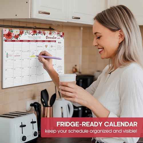 2026 Calendar, 18-Month Wall Calendar with Bible Verses, Runs from January 2026 to June 2027, Monthly Calendar 11.5" x 14.7" with Twin-Wire Binding, Perfect for Office, Home, or School - Psalm Theme