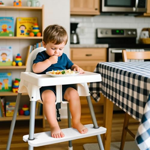 Adjustable Foot Rest for IKEA Antilop High Chair – Baby Footrest, Easy Install