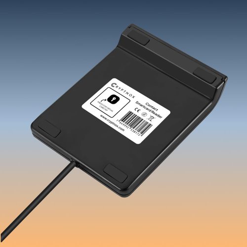 Contact Smart Card CAC Reader - USB C & A | DOD Military Compatible with Windows, Mac OS, Linux