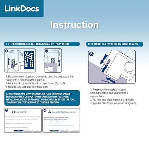 LinkDocs 260XL Black Ink Cartridges Replacement for Canon 260XL PG-260 XL Work for Canon PIXMA TS5320 TS6420 TR7020 TR7020a TS6420a All in One Wireless Printer (Black, 2-Pack)