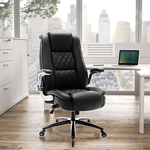 EZAKI Black High Back Ergonomic Office Chair with Lumbar Support