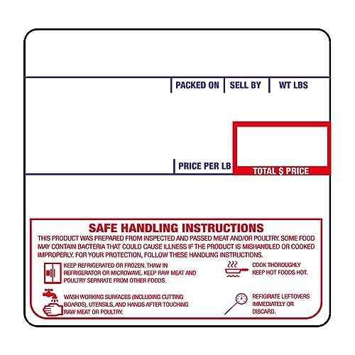 CEPRICO - C?S 8040 Scale Labels | 12 Rolls for C?S Scales | C?S lst-8040 Printing Scale Label | Quality for C?S Digital Scale | UPC Safe Handling | C?S lp 1000 | 58 x 60 mm | 500 Labels for Scales