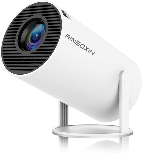 HY300PRO Mini Portable Projector - 4K 1080P Support, WiFi & Bluetooth, Android 11, 160 ANSI, 180° Keystone