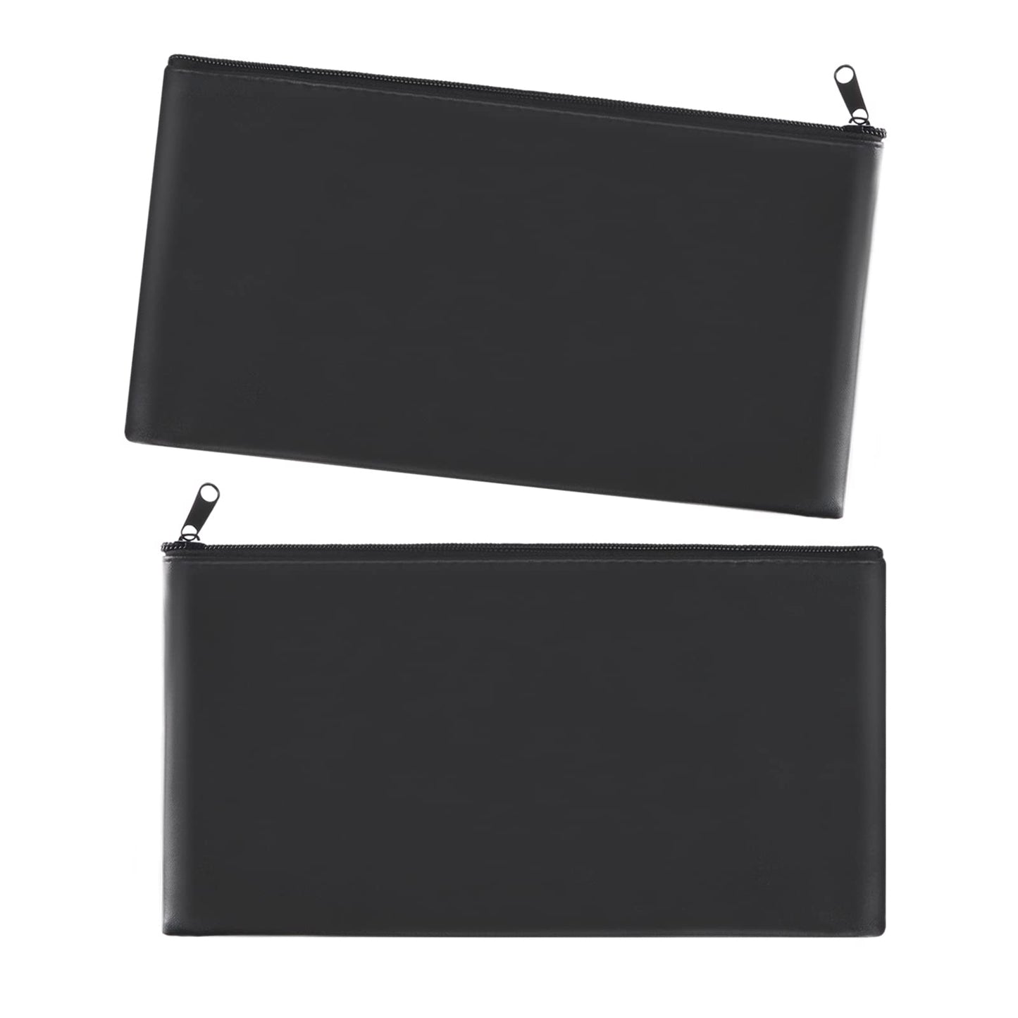 HOMESAN Cash Bags with Zipper, Money Bag,Cash Bag,Money bags with zipper for cashBank Bag - 11x6.1 Inch, 2 Pieces