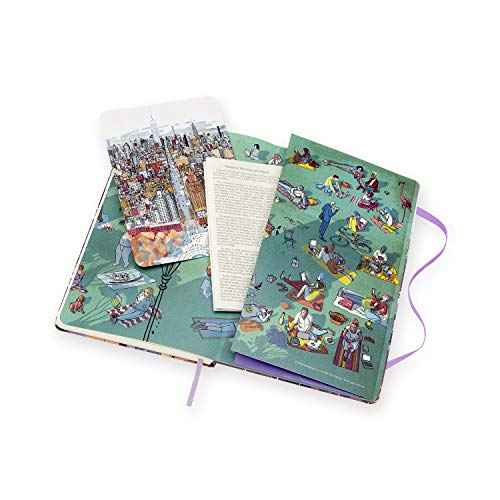 Moleskine Limited Edition Notebook I Am New York, Large, Ruled/Lined, White, Hard Cover (5 x 8.25) 240 Pages
