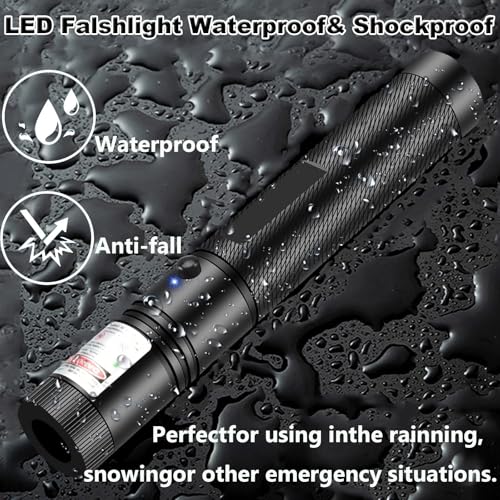 Rechargeable Green Laser Pointer for Presentations, Classroom & Office Use