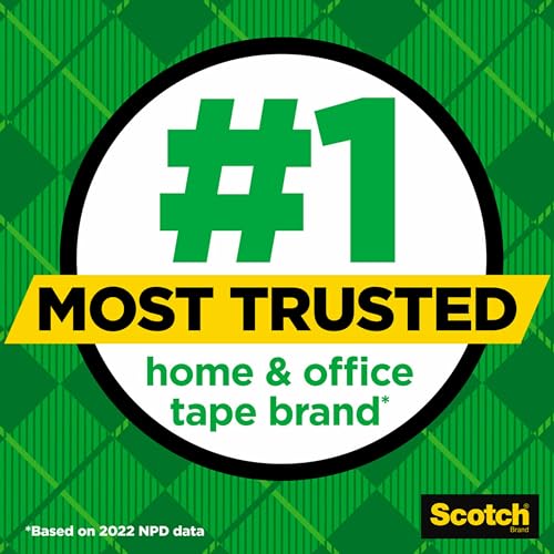 Scotch Clip & Twist Desktop Tape Dispenser – 1-Pack, 3/4" x 350" Tape