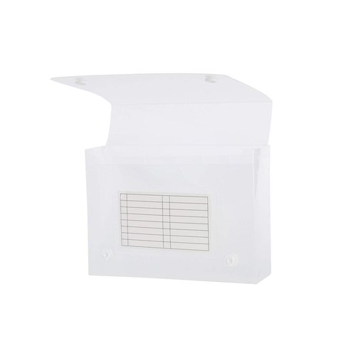 Filexec Products, Universial Case, 4"x6", 5-Tabs Removable, Clear, Pack of 12 (50603-20223)