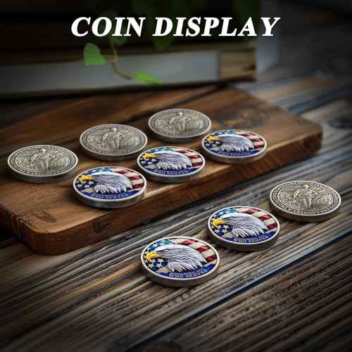 Military Challenge Coins - 24 Pcs Veteran Challenge Coin Hank You for Your Service Military Coins Veteran Bulk Thank You Coins Military Appreciation Coin Veterans Day Gifts