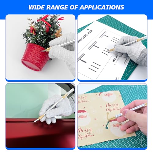 Double Head Precision Hobby Knife Set with Swivel Blade & Replacement Blades for Art Crafts Scrapbooking