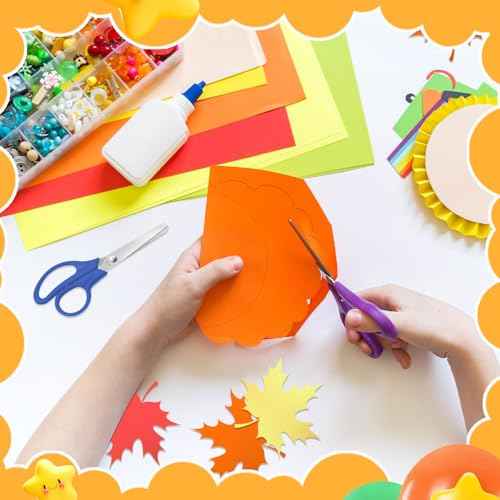 Kids 48 Packs Blunt Tip Safety Scissors Bulk,5" Stainless Steel Craft Scissors for Preschool Classroom Home
