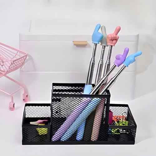 Retractable Teachers Classroom Hand Pointer, Extendable Pointer Finger Stick,Mini Children Finger Reading Pointer Stick,Kindergarten Student Teacher Teaching Reading Finger Shape