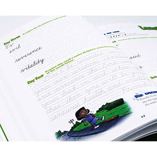 A Reason For Cursive Handwriting Workbook & Teacher Guidebook Level F, Grade 6 - Kids Writing Practice Books for 6th Graders & Beginners - Penmanship Workbooks for Homeschooling & Practicing