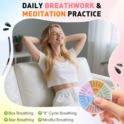75Pcs Colorful Sensory Stickers for Anxiety Relief with Textures - Calm & Focus