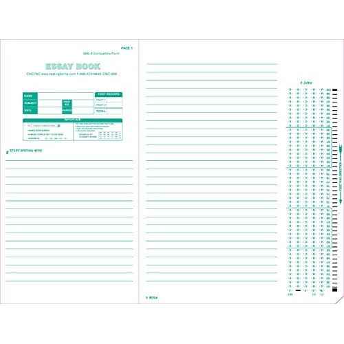 TEST-886E 886-E 100 Question Compatible Testing Forms (50 Sheet Pack)