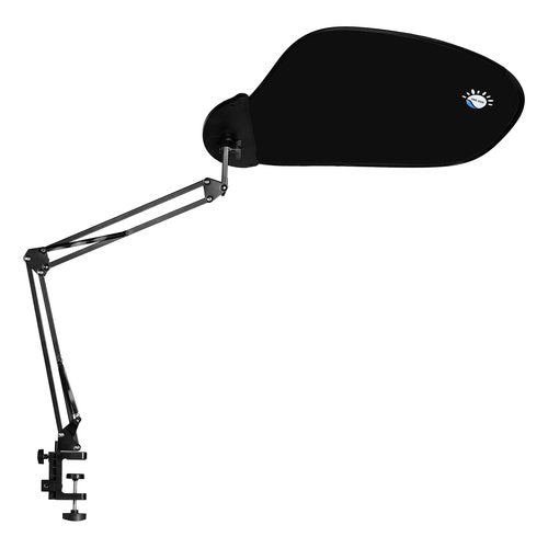 Super Stable Cubicle Shade - Adjustable Office Cubicle Multi-Arm Desk Shade - 360° Flexible Arm - Light Blocking Glare Reduction Privacy Screen for Workspace, with Tablet/Phone Holder