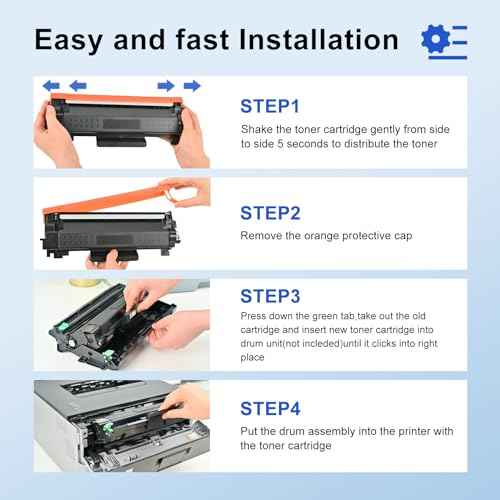 myCartridge Remanufactured Toner Cartridge Replacement for Brother TN760 TN-760 TN730 TN-730 for MFC-L2710DW MFC-L2750DW HL-L2350DW HL-L2370DW HL-L2395DW HL-L2390DW Printer(Black,TN760 2Pk)