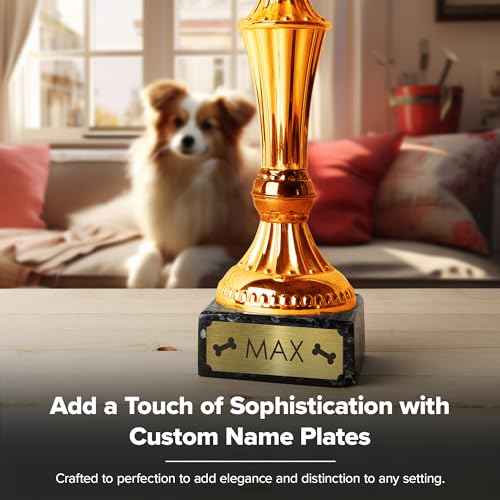 Engraved Name Plate Customized and Personalized, 1" x 3" Trophy, Picture Frame and Memorabilia Plate, 15 Color Options Prestige Collection by My Sign Center