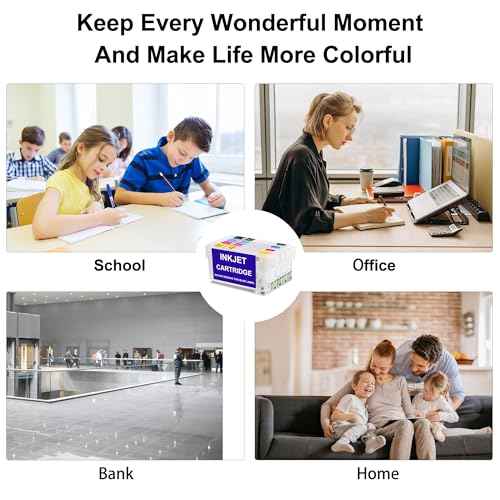 KHY Empty Sublimation Refillable Ink Cartridges 4Pcs Chips Compatible with 812XL T812XL to Use for WF-7840 WF-7820 WF-7310 EC-C7000 Used For Regular Or Sublimation Printing Chips (812XL Chips Set)