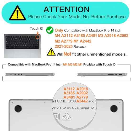 MOSISO Compatible with MacBook Pro 14 inch Case 2025 2024 2023 2022 2021 M5 M4 M3 M2 M1 A3434 A3112 A3185 A3401 A2918 A2992 A2779 A2442, Case&Bag&Keyboard Skin&Webcam Cover&ScreenFilm, Rose Quartz