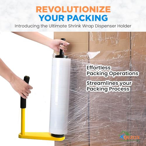 Adjustable Heavy Duty Stretch Film & Plastic Wrap Dispenser – Shrink