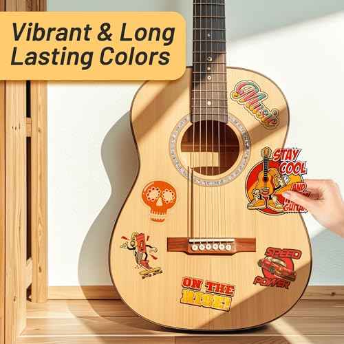 TransOurDream Sublimation Sticker Paper-10 Pcs 100% Glossy Clear Waterproof Sublimation Stickers 8.5x11 for Sublimation Inkjet Printer with Sublimation Ink, Decoration for Mugs, Phone Cases, Tumbler