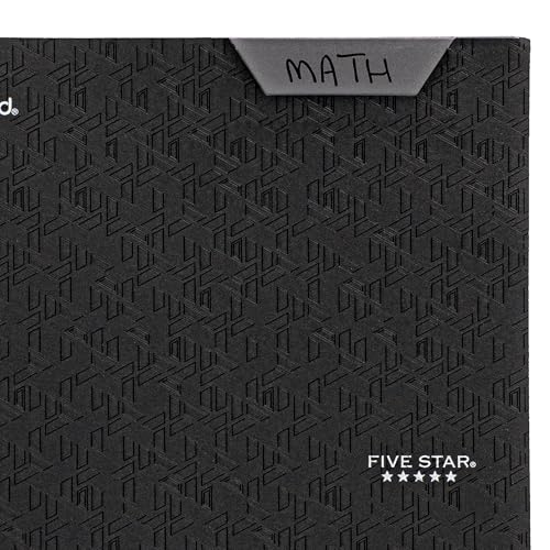Five Star 2-Pocket Folder, Plastic Folder with Stay-Put Tabs and