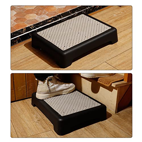 Fotree 3.5-Inch High Step Stool - Indoor/Outdoor Portable Non-Slip Platform