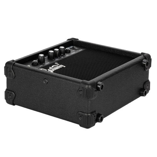 GLARRY Electric Bass Combo Amp, Portable Amp with Headphone MP3 Input, 20W Practice Bass Guitar Amplifier Speaker Accessories with Bass, Volume, Treble, and Middle Controls