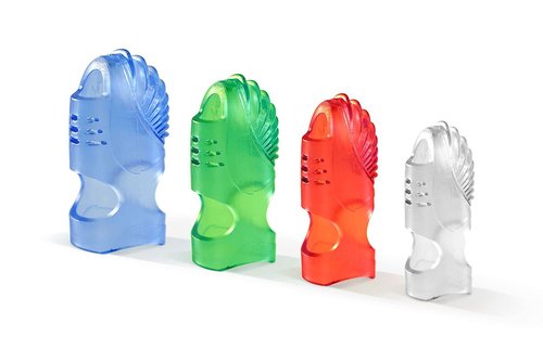 Lee Tippi Micro Gel Fingertip Grips - Assorted Sizes - 10 Pack (61410) [Packaging May Vary]