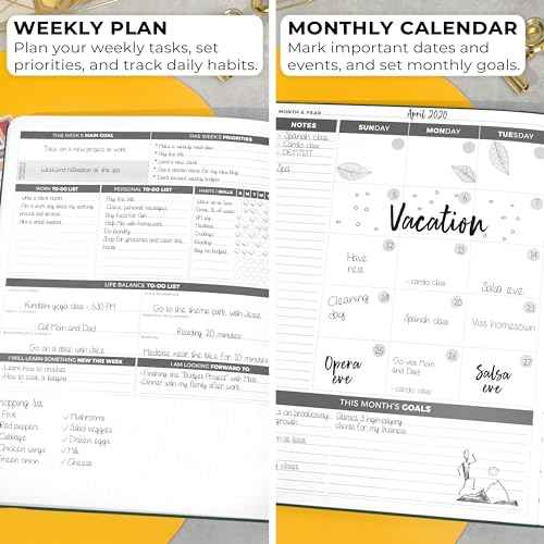 Clever Fox Planner Daily PRO - 8.5 x 11" A4 Size Daily Life Planner and Gratitude Journal to Increase Productivity, Time Management and Hit Your Goals - Undated - Lasts 3 Months (Forest Green)