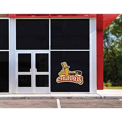 Churros 36" Concession Decal Sign cart Trailer Stand Sticker Equipment