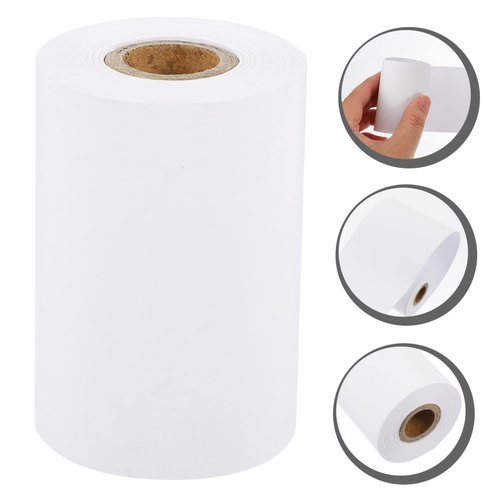 KALLORY 10Rolls Multipurpose Thermal Paper for Cash Registers Printing for Retail and Office Use Core