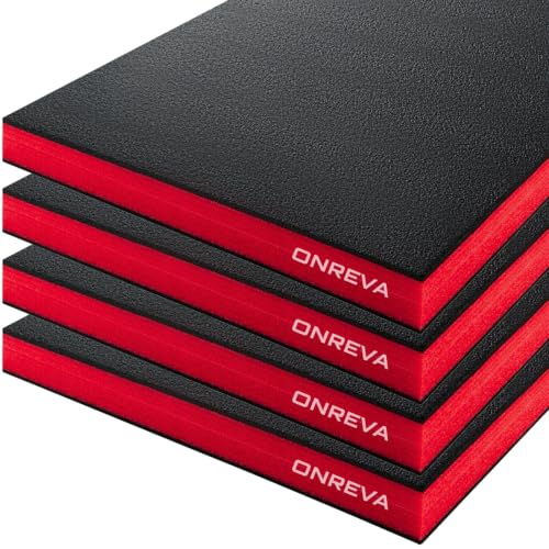 Tool Box Foam Organizer 16x12x1.5 inch 4Pack, Kaizen Sheets for Pro