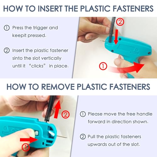 Mini Stitch Gun for Clothes – Portable Handheld Seam Repair Kit with 2000 Fasteners