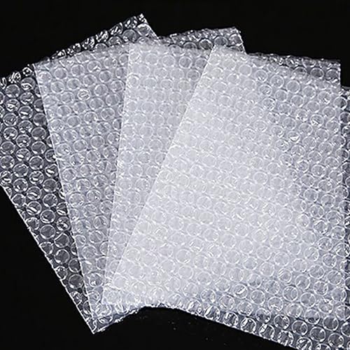 100 Pack Bubble Cushion Wrap Bags 4x6 Inch Clear Protective Shipping Pouches