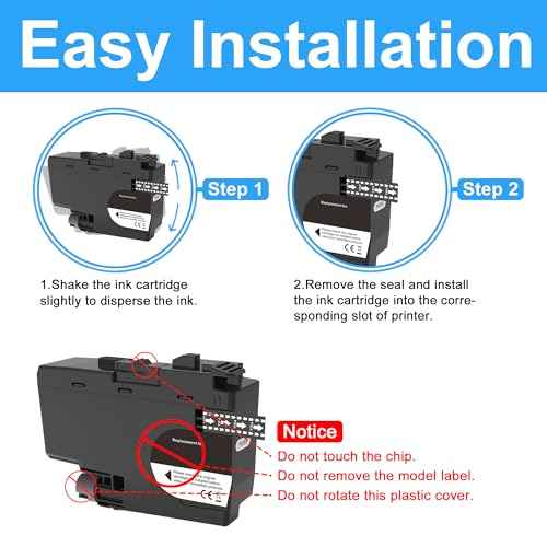 LCL Compatible Ink Cartridge Pigment Replacement for Brother LC3039 XXL LC3039XXL LC3039BK LC3039C LC3039M LC3039Y MFC-J5845DW MFC-J5945DW MFC-J6945DW MFC-J6545DW (4-Pack Black Cyan Magenta Yellow)