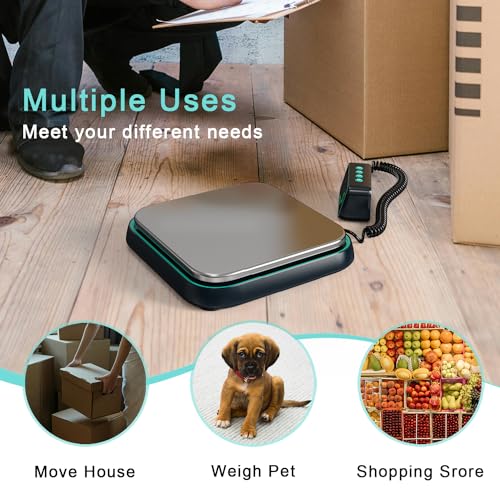 Digital Shipping Scale 86 lbs/0.1 oz Postal Weighing Scale with LCD Display