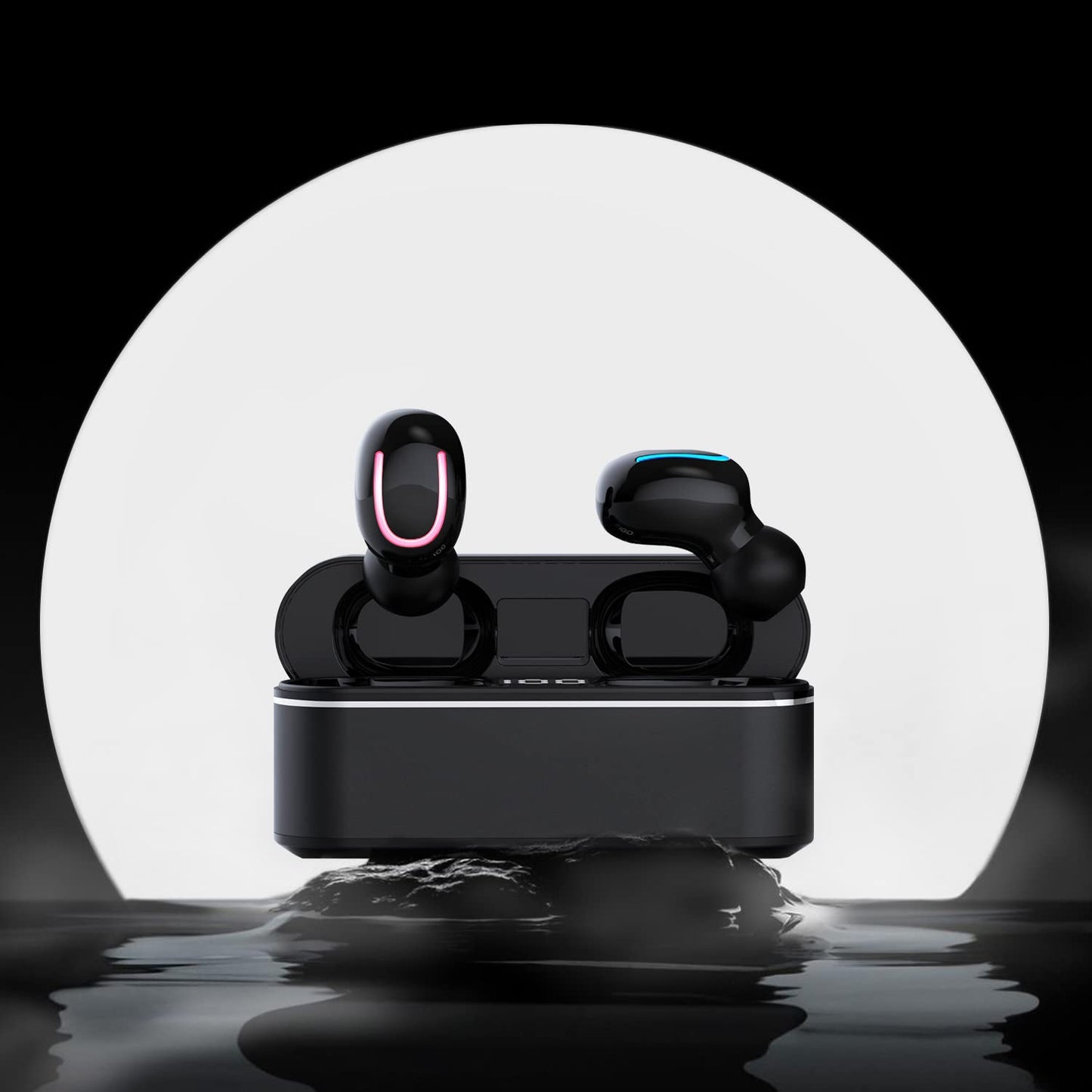 Wireless Earbuds Bluetooth 5.1 True Wireless Earbuds with Microphone,Noise Cancelling Wireless Ear Buds,Smallest Earbuds for Android,iOS,Ear Phone Wireless Earbuds,audifonos Bluetooth inalambricos…
