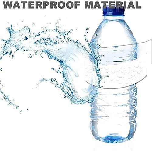 Mr-Label 8.11"¡¿2" Waterproof Matte White Water Bottle Labels ? for Inkjet/Laser Printer ? Self-Adhesive Wraparound - for Wedding|Baby Shower|Corporate Event (100 Sheets Total 500 Labels)